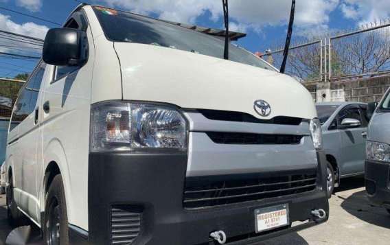 Sell White 2018 Toyota Hiace at 5000 in Quezon City-1