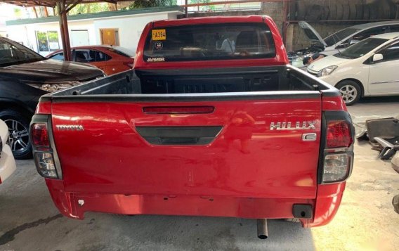 Red Toyota Hilux 2018 Manual Diesel for sale in Quezon City-2