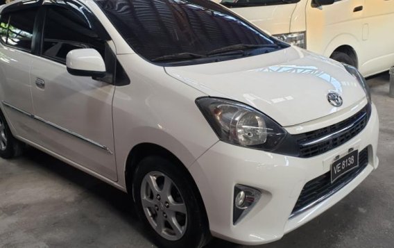 White Toyota Wigo 2016 for sale in Quezon City