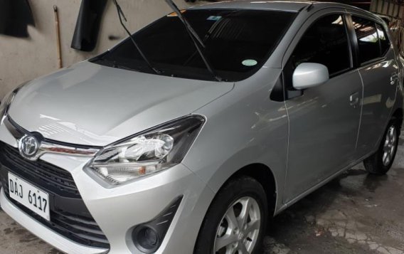 Silver Toyota Wigo 2019 Manual Gasoline for sale in Quezon City-1