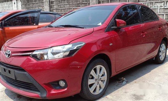 Red Toyota Vios 2017 for sale-1