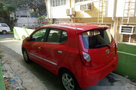 Red Toyota Wigo 2016 for sale -1