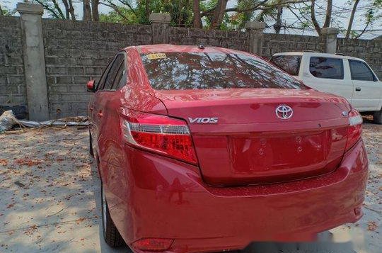 Red Toyota Vios 2017 for sale-3