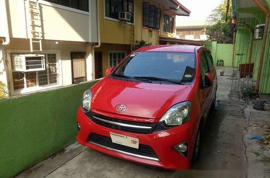 Red Toyota Wigo 2016 for sale 