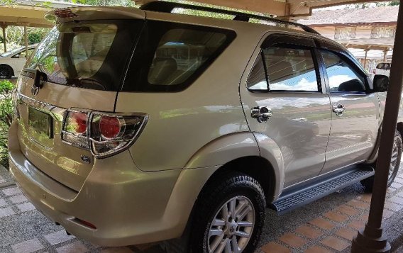 Gold Toyota Fortuner 2012 at 90000 for sale in Olongapo-9