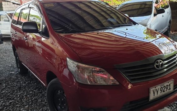 Selling Red Toyota Innova 2016 Manual Diesel in Quezon City