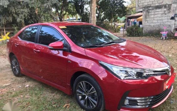 Selling Red Toyota Corolla Altis 2018 Automatic Gasoline in Manila-5