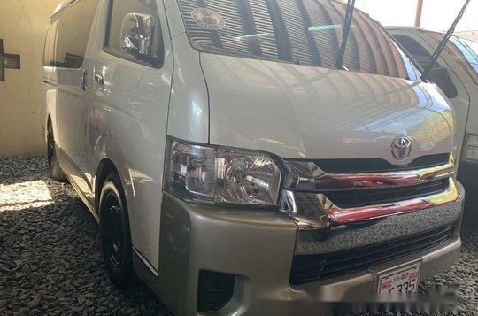 For sale White 2017 Toyota Hiace at 8800 km in Quezon City