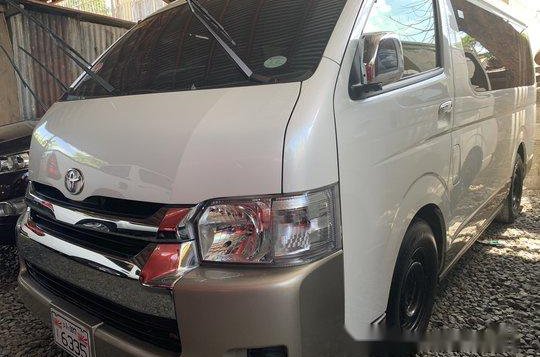 For sale White 2017 Toyota Hiace at 8800 km in Quezon City-2