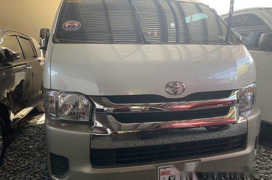 For sale White 2017 Toyota Hiace at 8800 km in Quezon City-1