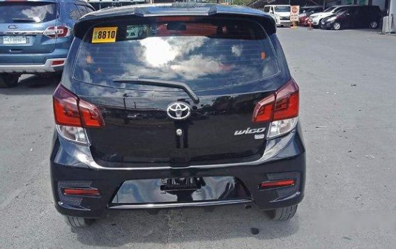 Black Toyota Wigo 2017 Manual Gasoline for sale in Pasig-1