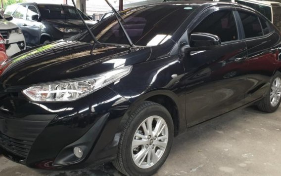 Black Toyota Vios 2019 at 10000 km for sale in Quezon City