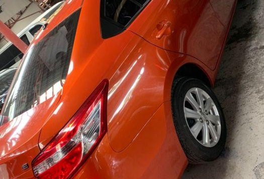 Orange Toyota Vios 2018 Automatic Gasoline for sale in Quezon City-5