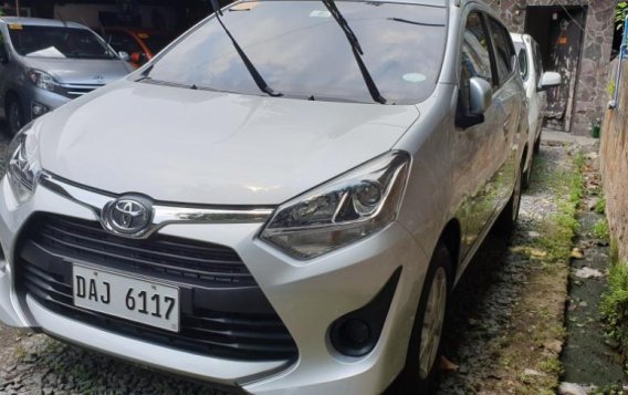 Silver Toyota Wigo 2019 at 10000 km for sale in Quezon City-1