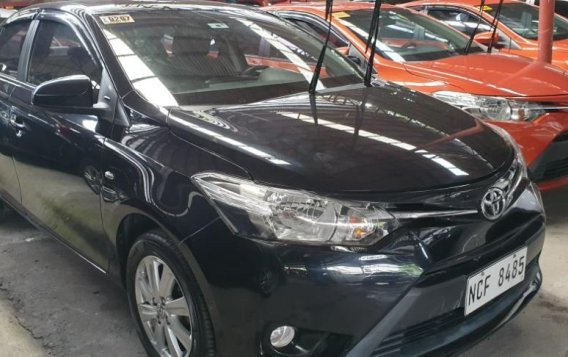 Black Toyota Vios 2016 Manual Gasoline for sale in Quezon City-1