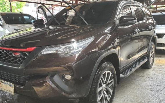 Brown Toyota Fortuner 2018 Automatic Diesel for sale in Quezon City