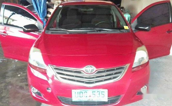 Selling Red Toyota Vios 2013 at 110000 km 