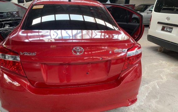 Red Toyota Vios 2017 for sale in Quezon City