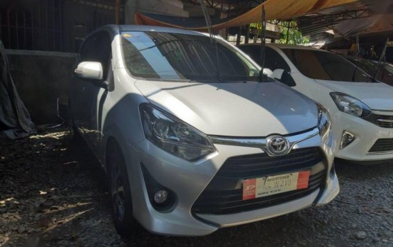 Selling Silver Toyota Wigo 2018 Automatic Gasoline in Quezon City