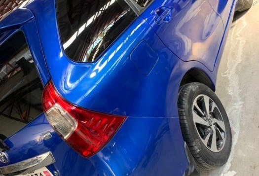 Blue Toyota Avanza 2018 Manual Gasoline for sale in Quezon City-4