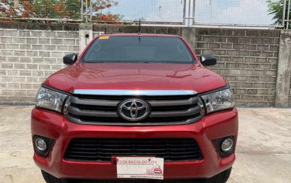 Selling Red 2018 Toyota Hilux in Quezon City-2