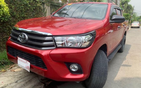 Red Toyota Hilux 2018 for sale in Quezon City