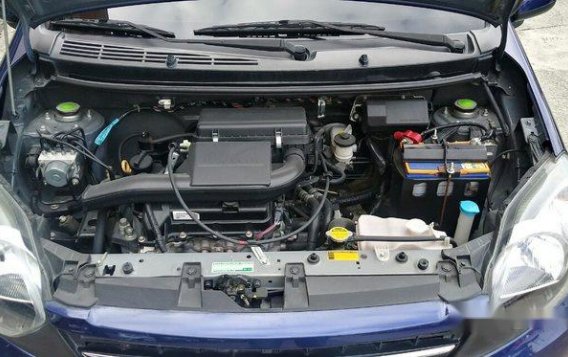 For sale Blue 2017 Toyota Wigo at Manual Gasoline -7