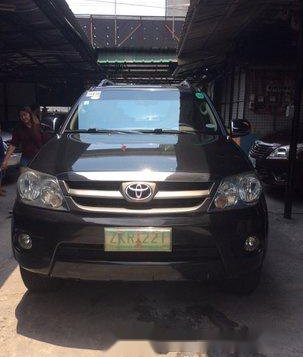 Black Toyota Fortuner 2006 Automatic Gasoline for sale