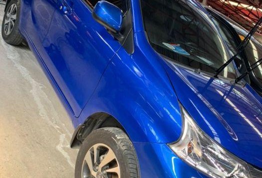 Blue Toyota Avanza 2018 Manual Gasoline for sale in Quezon City-1