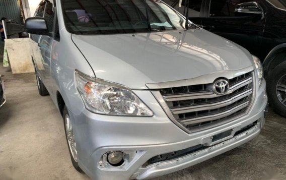 Silver Toyota Innova 2016 for sale in Quezon City