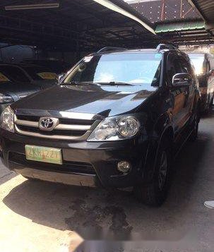 Black Toyota Fortuner 2006 Automatic Gasoline for sale-1