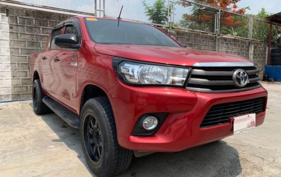 Selling Red 2018 Toyota Hilux in Quezon City-1