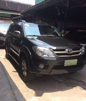 Black Toyota Fortuner 2006 Automatic Gasoline for sale-2
