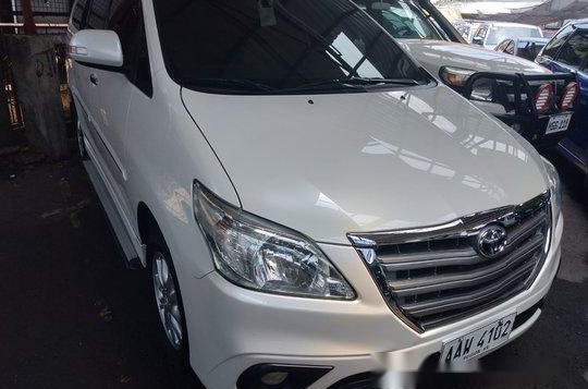 White Toyota Innova 2015 for sale-1