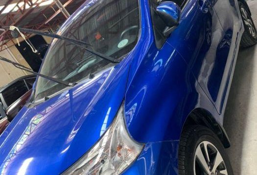 Blue Toyota Avanza 2018 Manual Gasoline for sale in Quezon City