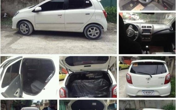 White Toyota Wigo 2016 for sale 