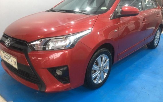Selling Toyota Yaris 2016 Manual Gasoline in Quezon City-2