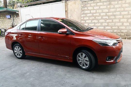 Orange Toyota Vios 2018 at 3200 km for sale-1