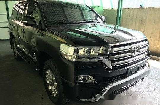 Sell Black 2018 Toyota Land Cruiser in Quezon City