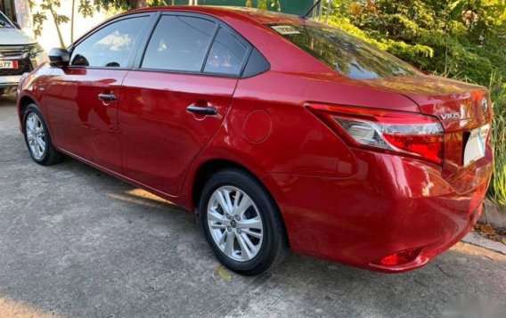 For sale Red 2016 Toyota Vios at Manual Gasoline -3