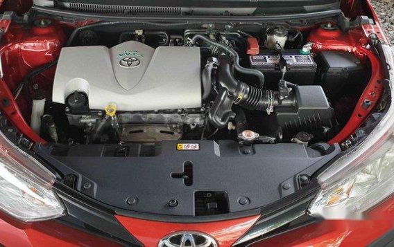 Red Toyota Vios 2018 at 1800 km for sale