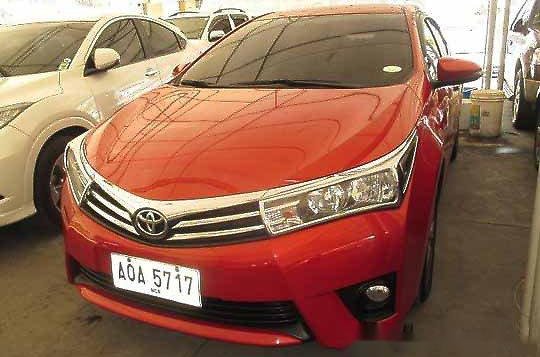 Selling Red Toyota Corolla Altis 2014 at 43344 km -1