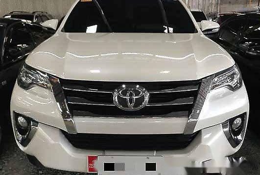 White Toyota Fortuner 2016 Automatic Diesel for sale in General Salipada K. Pendatun-1