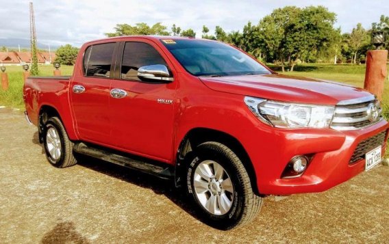 Sell 2nd Hand 2016 Toyota Hilux Automatic Diesel at 33000 km in Davao City-2