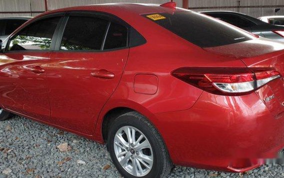 Red Toyota Vios 2018 at 1800 km for sale-2