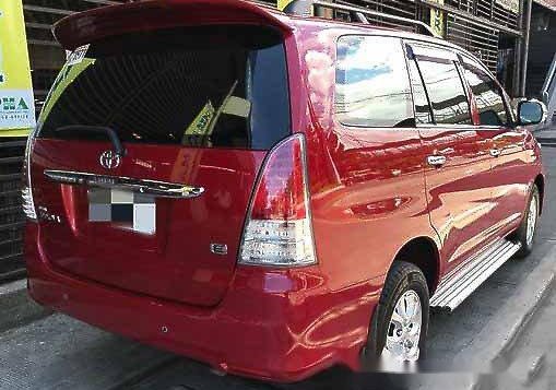 Red Toyota Innova 2012 Manual Gasoline for sale in General Salipada K. Pendatun-2