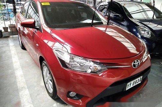 Sell Red 2016 Toyota Vios at 10000 km
