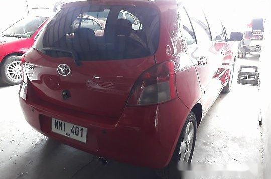Red Toyota Yaris 2009 Automatic Gasoline for sale in Manila-3