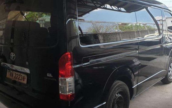 Sell Black 2017 Toyota Hiace at 20000 km in Quezon City