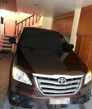 Selling Brown Toyota Innova 2014 Manual Gasoline at 47000 km for sale-1